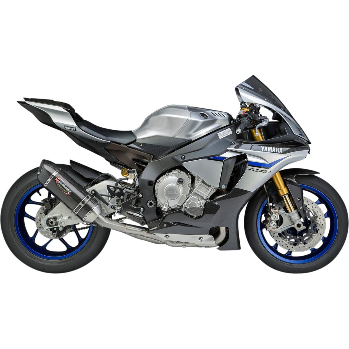 Alpha Race Series 3/4 Exhaust - Carbon Fiber Muffler