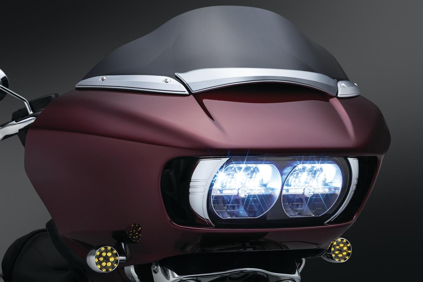 Tri-Line Headlight Vent Accents