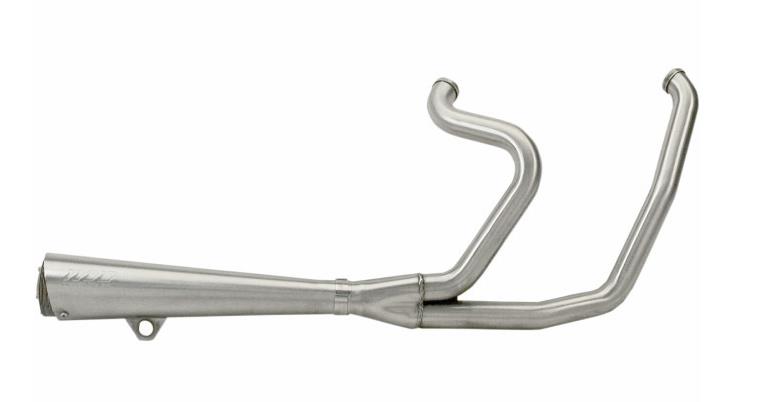 2-Into-1 High-Exit Megaphone System - Polished