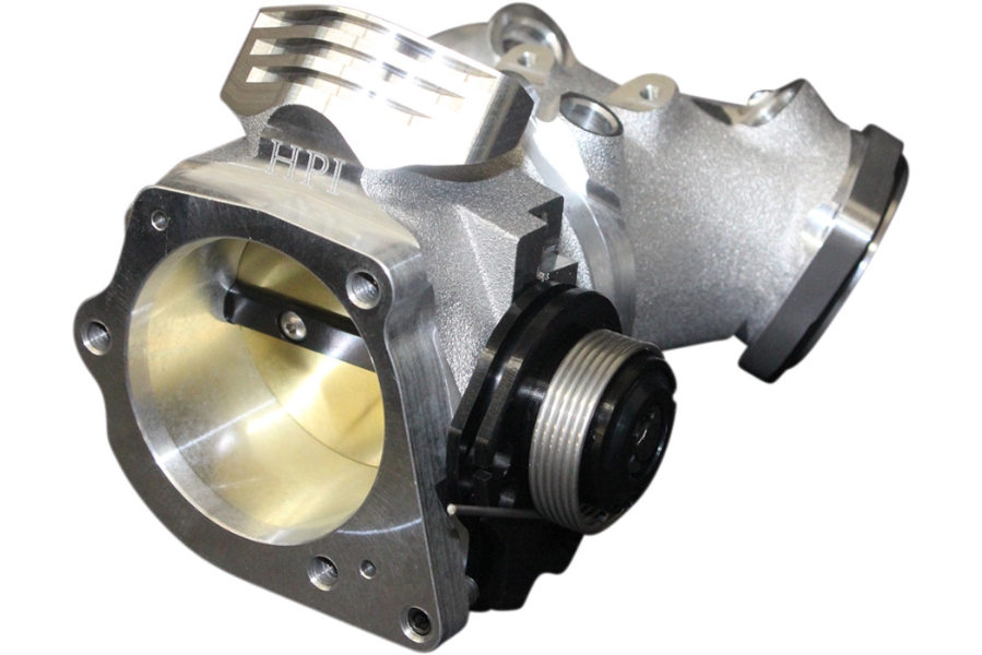 Big Bore 51mm Throttle Body - 1.66in. Intake Runner - Natural Finish