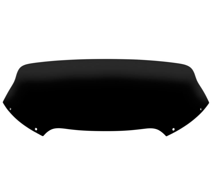 Spoiler Windshield - 6.5in. - Black Opaque