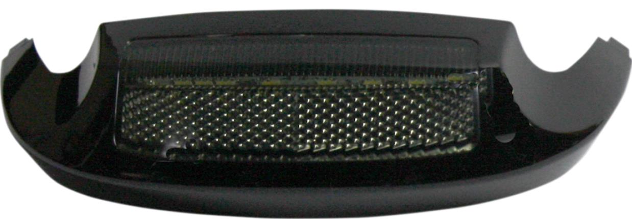 LED Front Fender Tip Housing - Amber LED/Smoke Lens