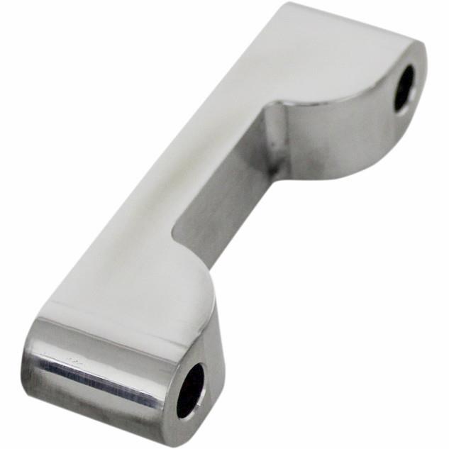 Front Fender Mounting Blocks for Arlen Ness Hot Legs - 23/26in. and Benchmark Fenders - Chrome