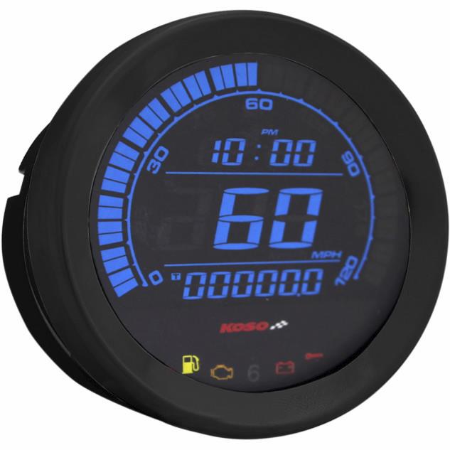 4in. Speedometer Gauge - Black