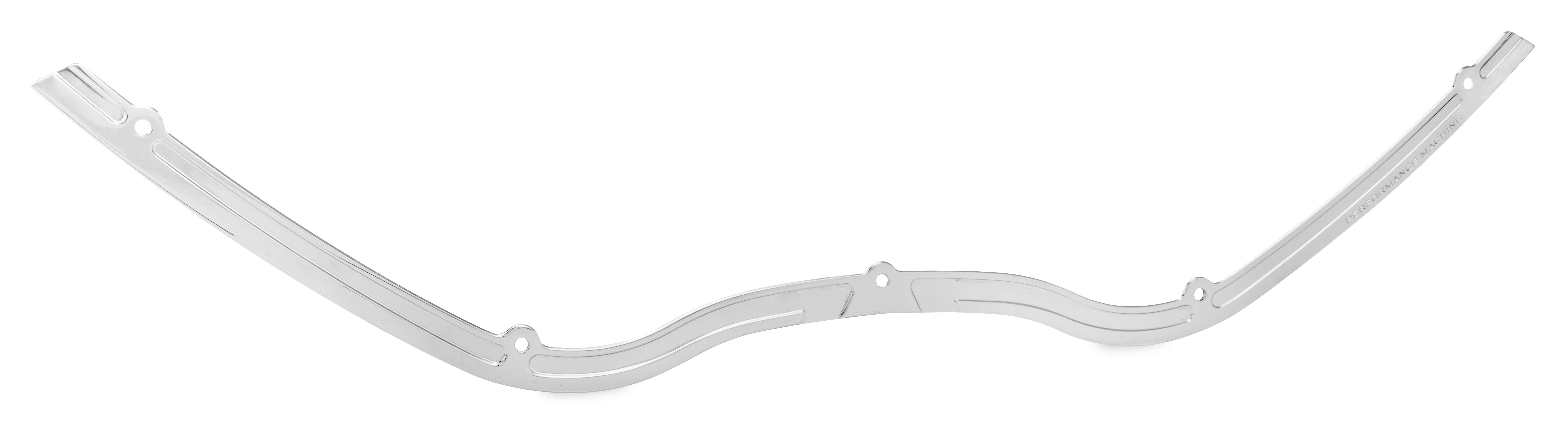 Scallop Windscreen Trim - Chrome