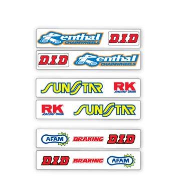 Universal Swingarm Graphics - Sunstar/RK