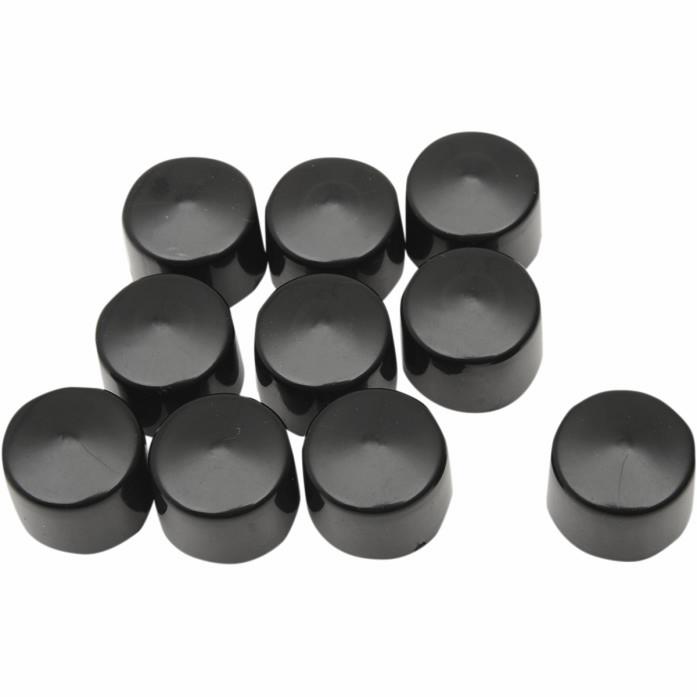 Front Axle Caps - Black