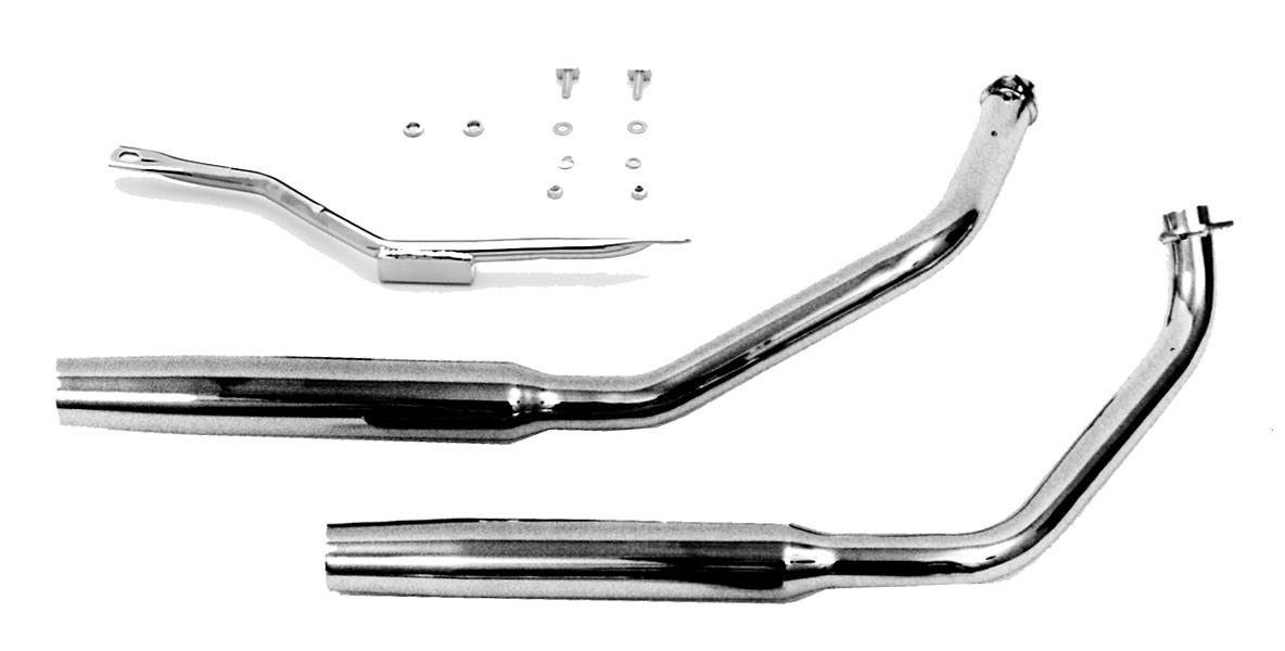 38in. 2-Into-2 Tapered Exhaust System
