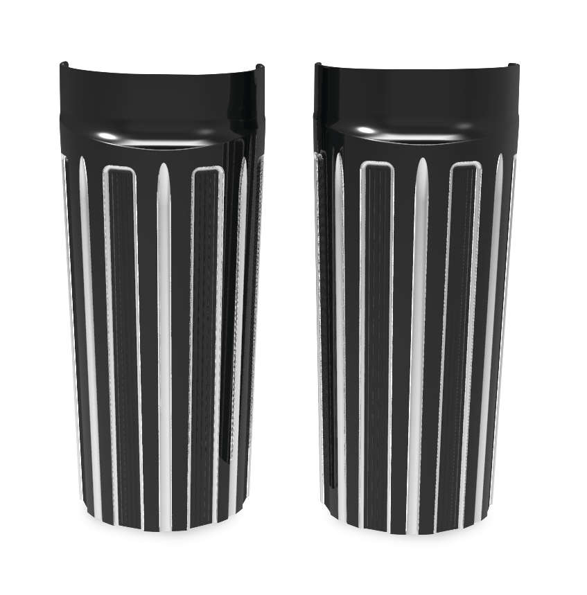 10-Gauge Fork Boot Covers - (+2in.) Black