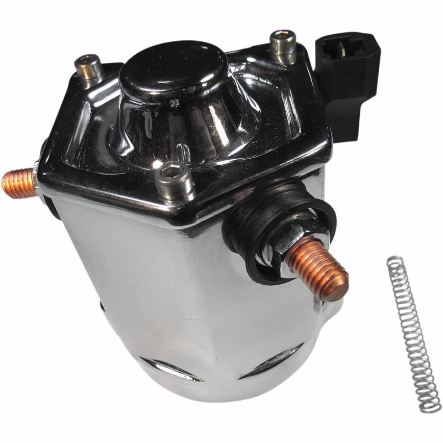 Loaded Starter Solenoid Bodies - Chrome
