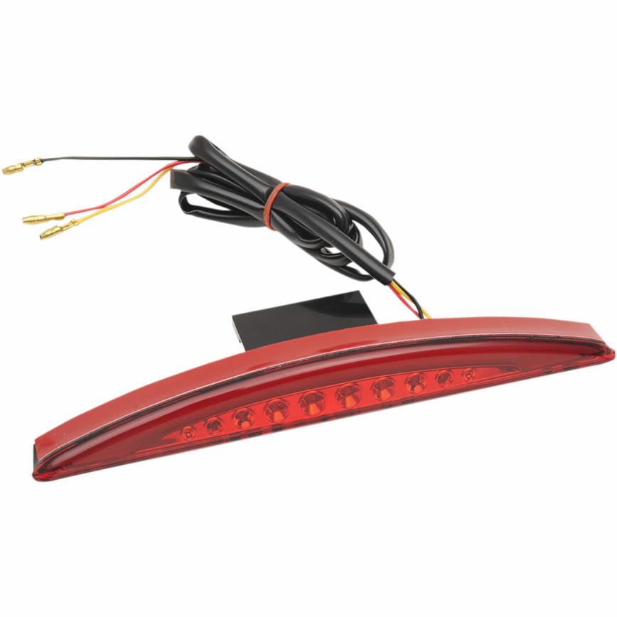 3-Wire Hookup LED Taillight - Red Lens