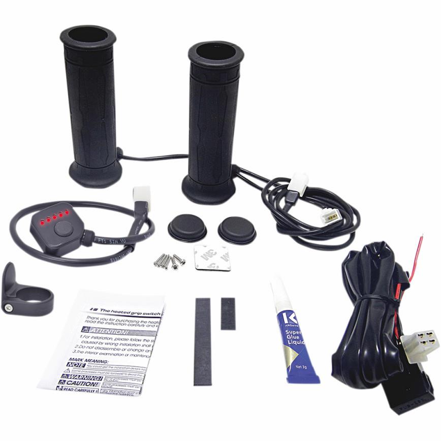 5 Level Heated Twist Grips