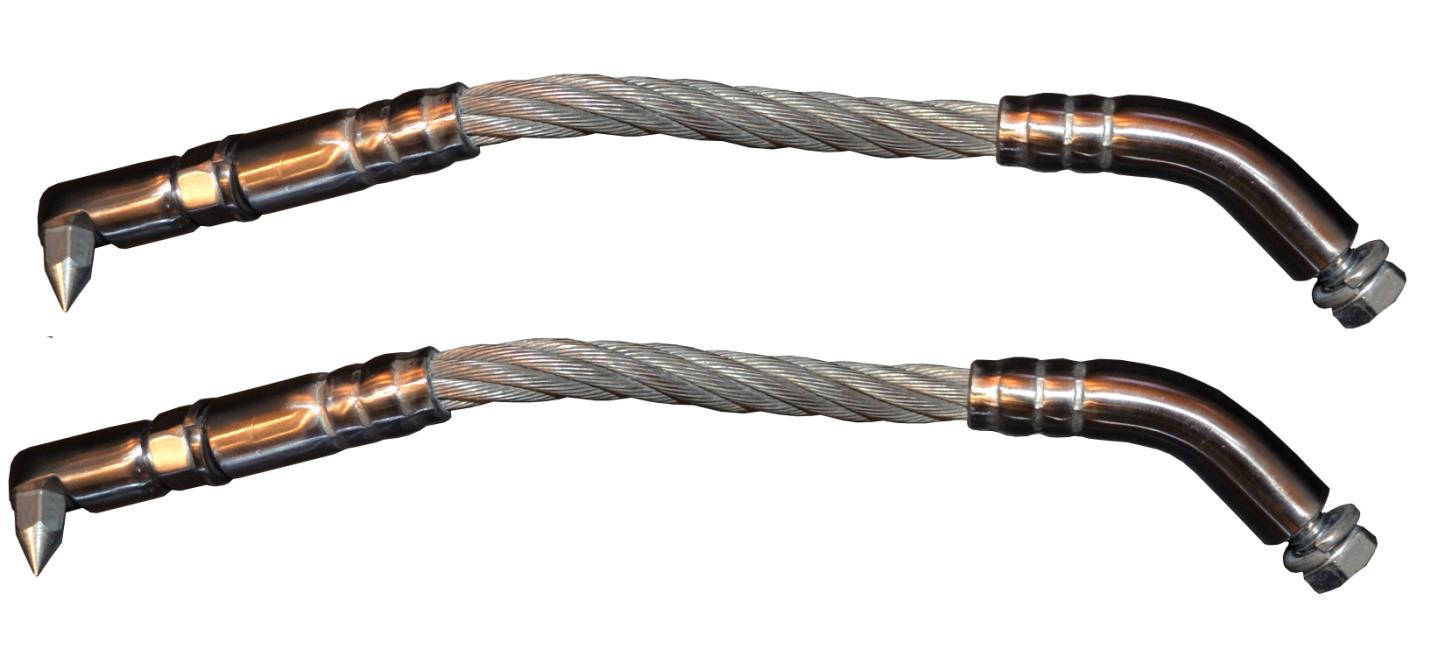 Performance Ice Scratchers - Long Carbide - 15in.