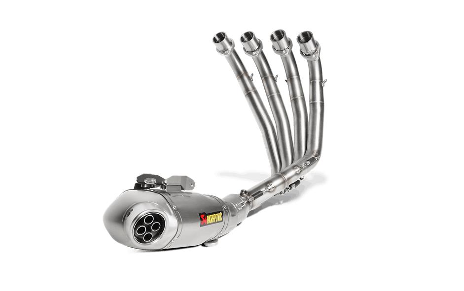Racing Line Full System Exhaust - Titanium Muffler