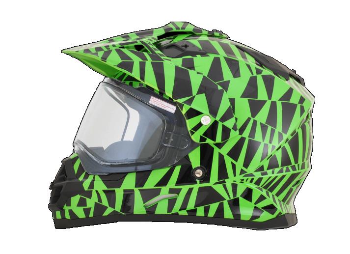 FX-39DS Snow Dazzle Multi Helmet with Dual Lens Shield