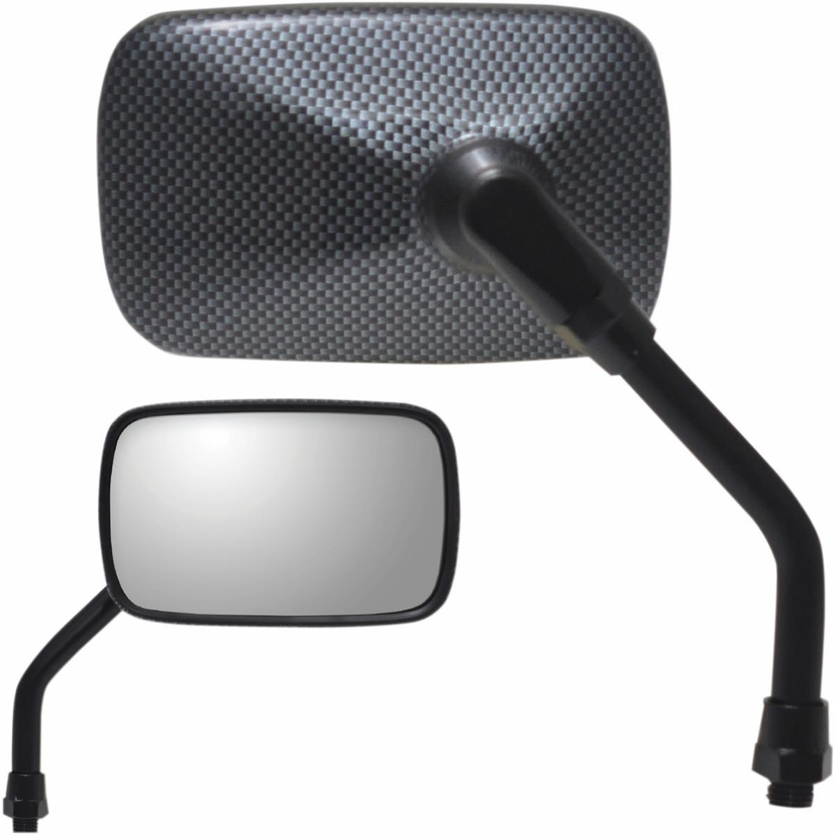 Mini Rectangular Mirror - Yamaha Reverse