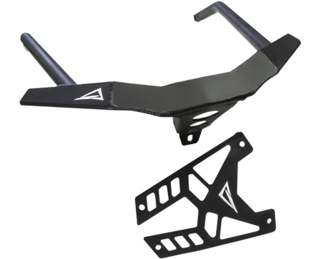 Front Custom Pro Aluminum Bumper - Flat Black