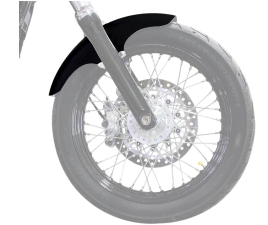 Tire Hugger Series Top Hat Front Fender with Raw Mounting Blocks for 19in. Wheel