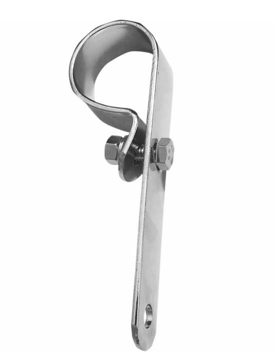 1 3/4in. Mounting Clamp for 34in. Drag Pipes - Chrome