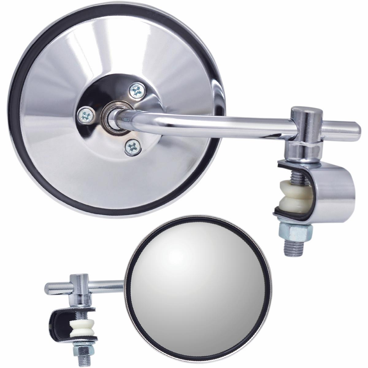 Universal Clamp-On Mirror - 4in. Stem