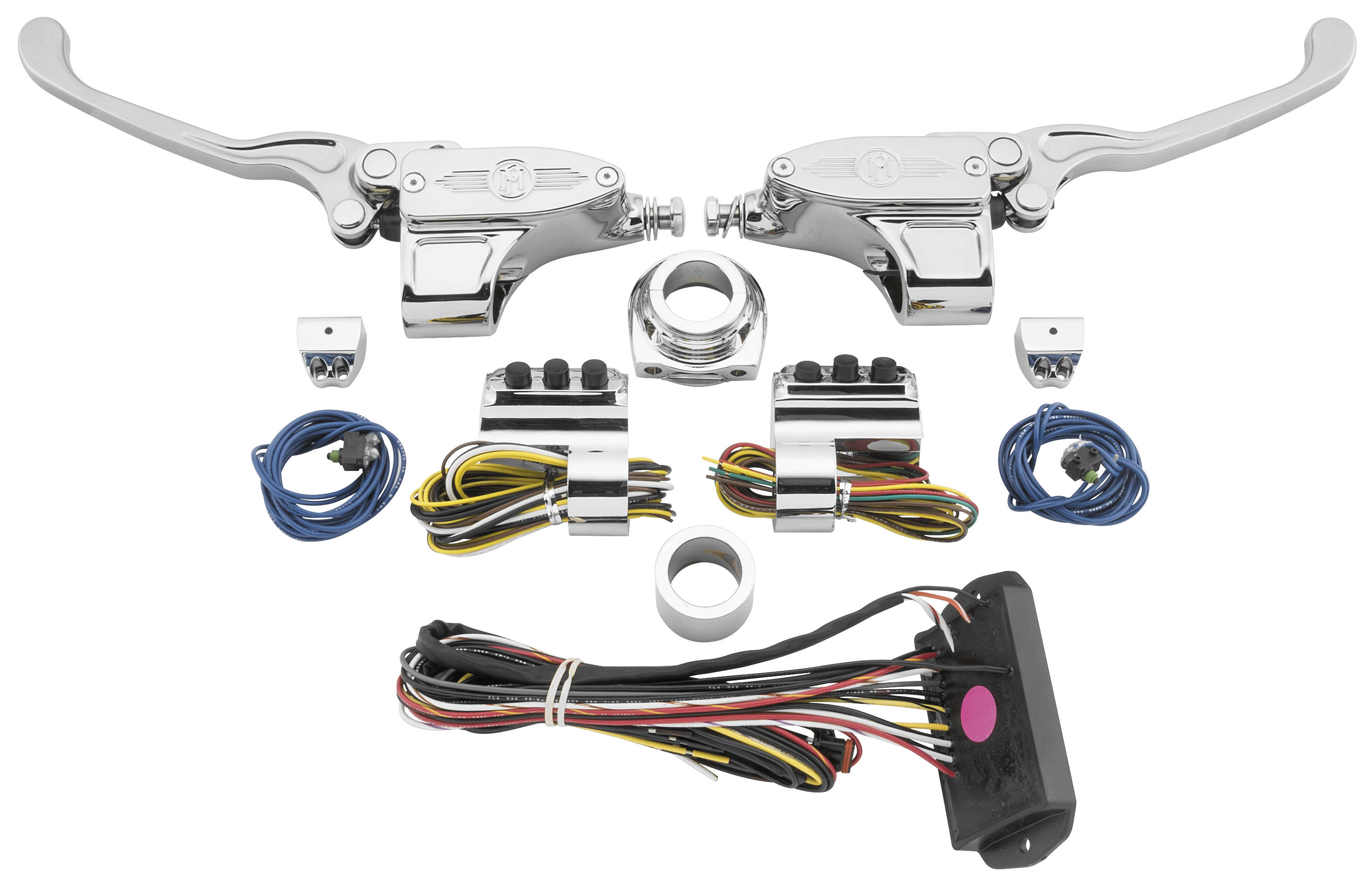 Can Bus Hand Control Kit - 9/16in. - Black w/ Hydraulic Clutch