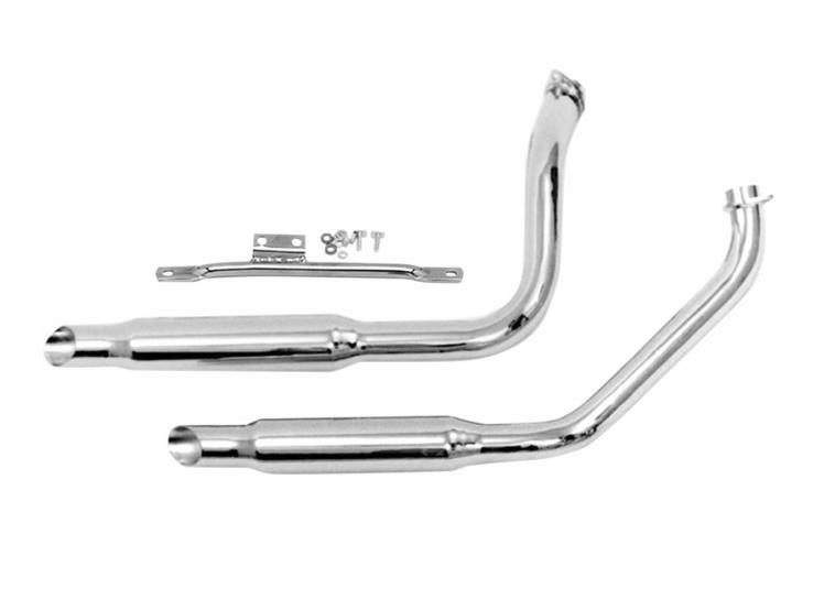 1 3/4in. Slash-Cut Exhaust System - 38in.