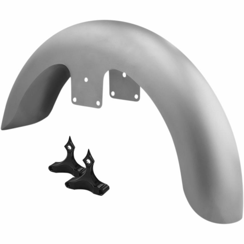 Front Fender Kit for 23in. Wheel - Black Adapters