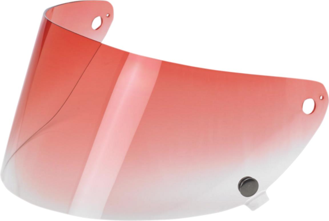 Flat Shield for Gringo S Helmets - Red Gradient