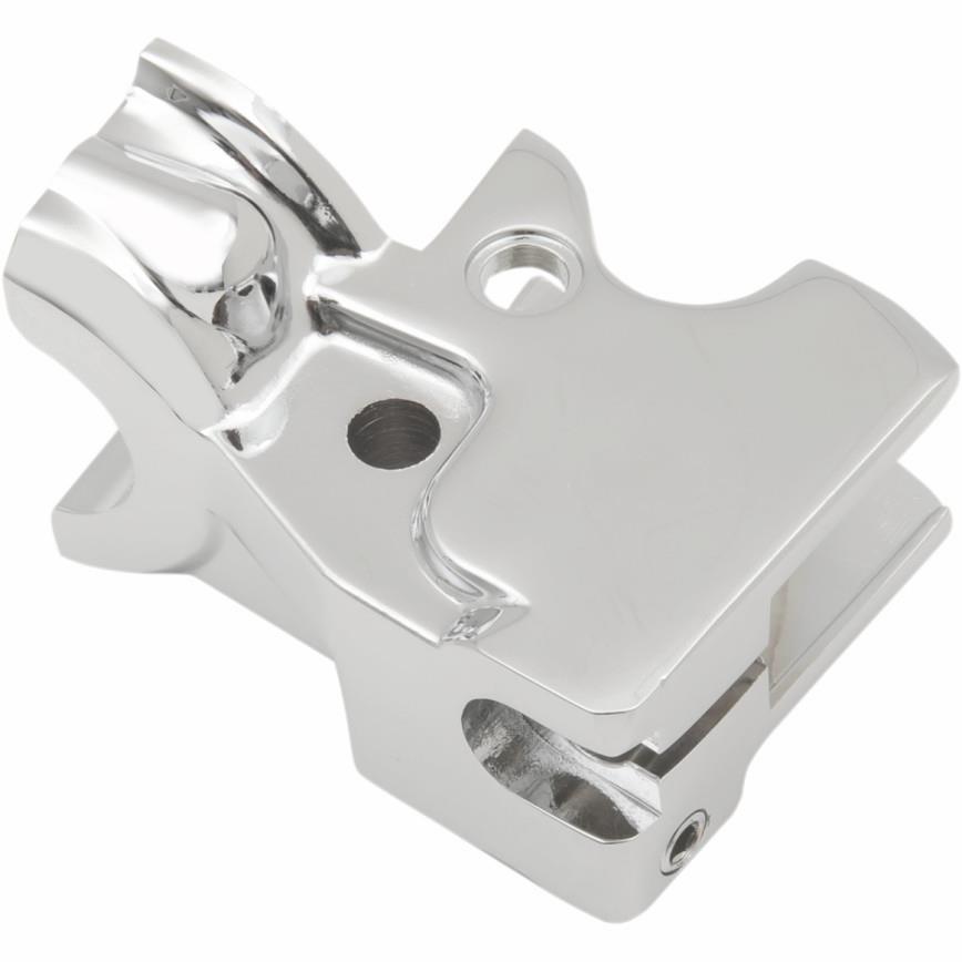 Clutch Lever Bracket - Chrome