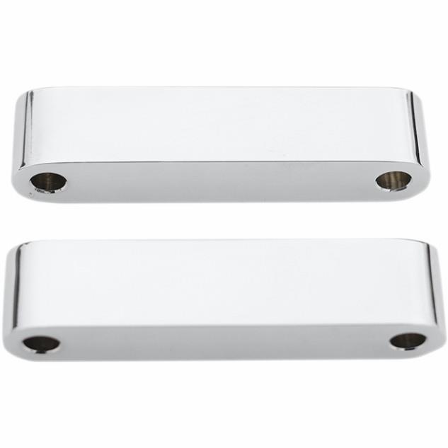 1in. Front Chrome Fender Spacers for 23in. and 26in. Wheels with On-Center Holes