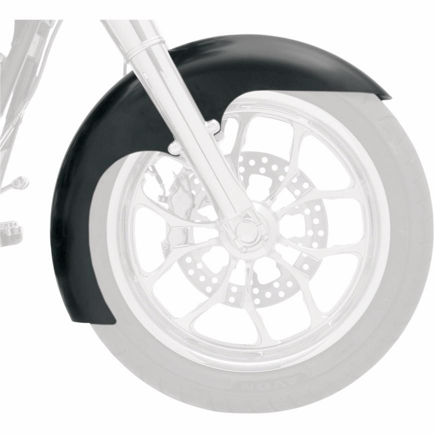 Tire Hugger Series Level Front Fender with Raw Mounting Blocks for 19in. Wheel