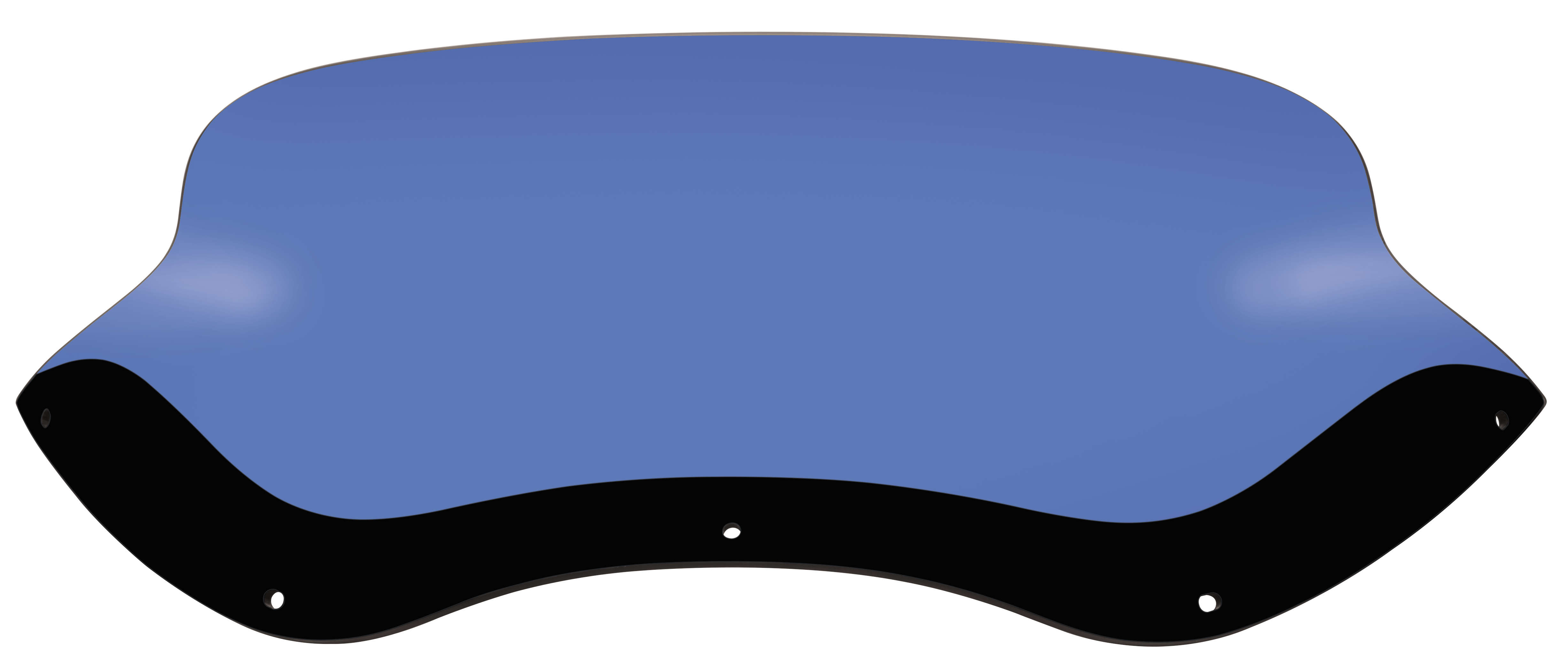 Spoiler Windshield - 6.5in. - Blue