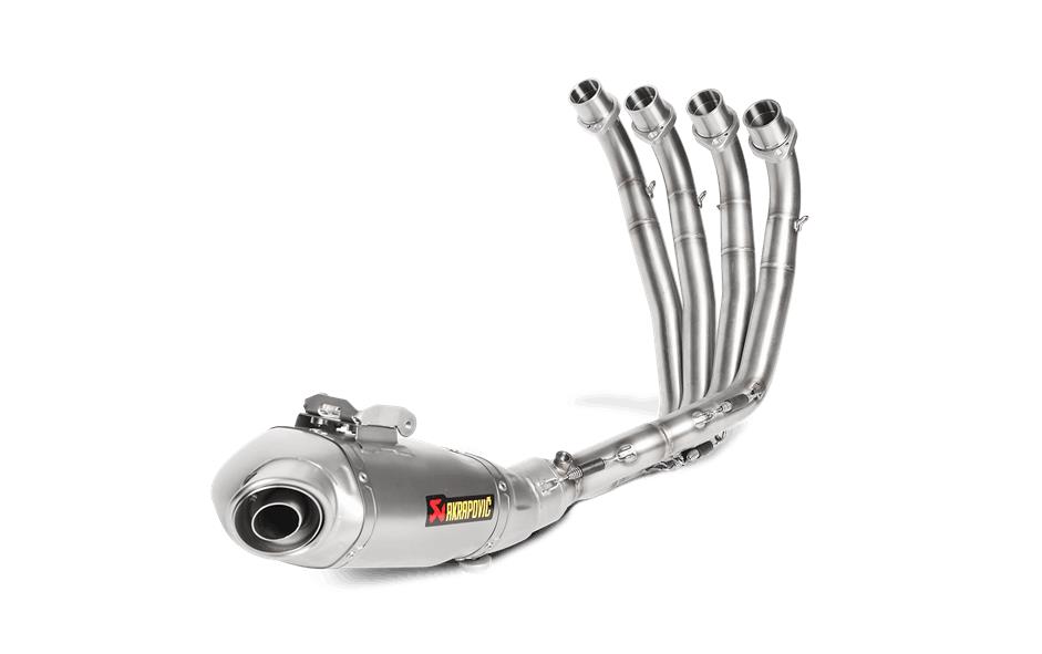 Racing Line Full System Exhaust - Titanium Muffler