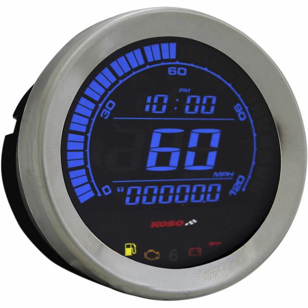 4in. Speedometer Gauge - Chrome