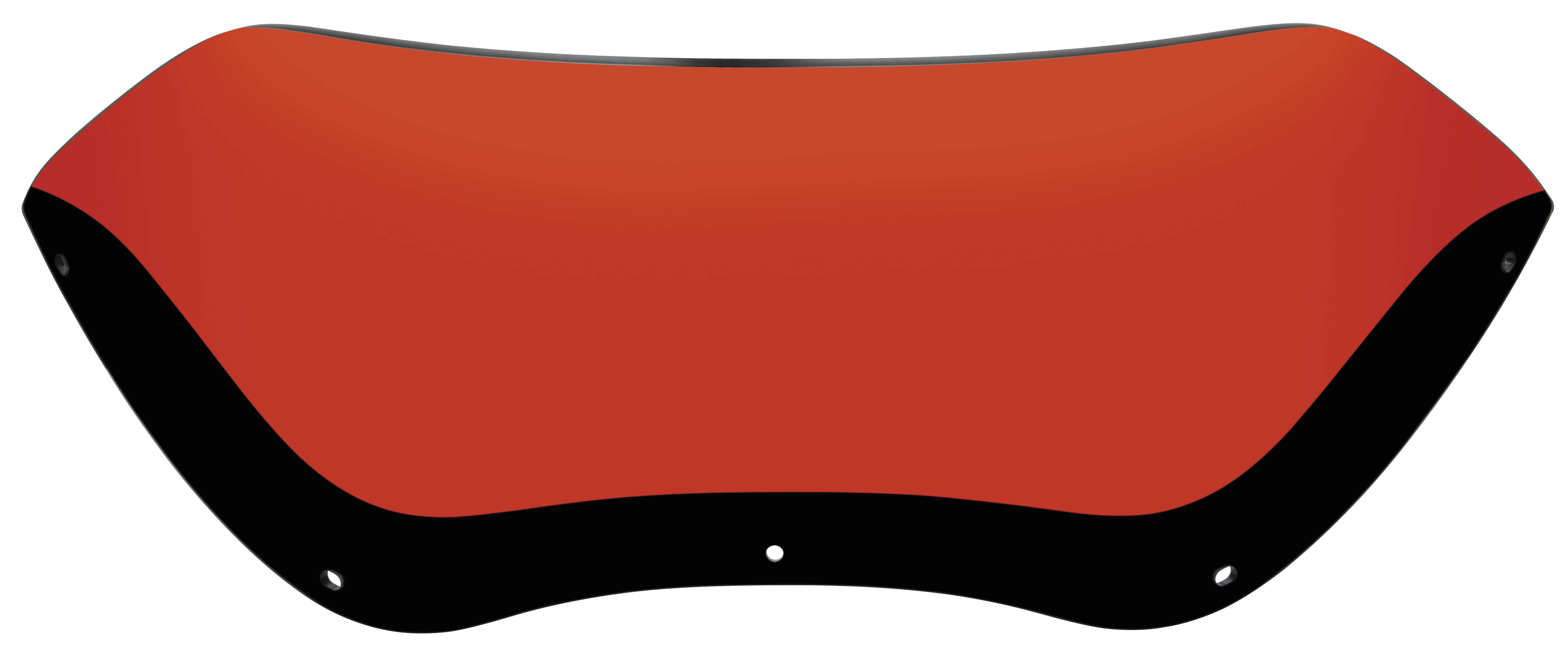 Spoiler Windshield - 5.5in. - Burnt Orange