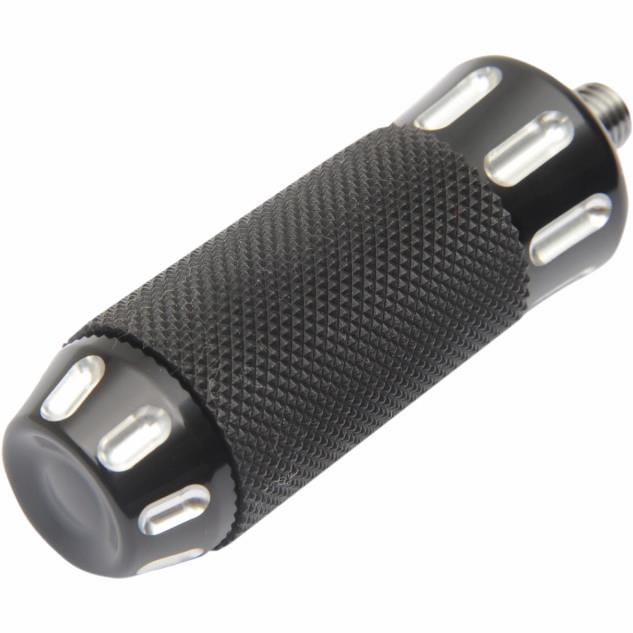 Cobra Brake/Shift Toe Peg - Black/Clear Cuts