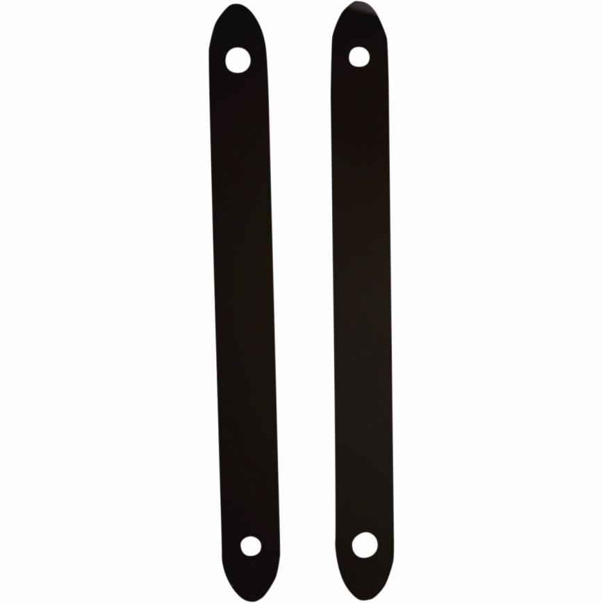 Stainless Luggage Rack Support Kit - Gloss Black
