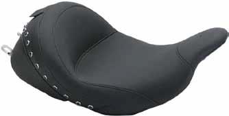 LowDown Solo Seat with Black Pearl Center Studs