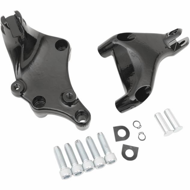 Passenger Footpeg Mount Kit - Black
