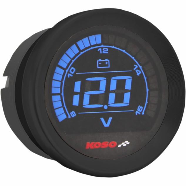 2in. Volt Meter Gauge - Black