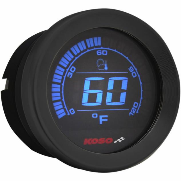 2in. Ambient Air Temperature Gauge - Black