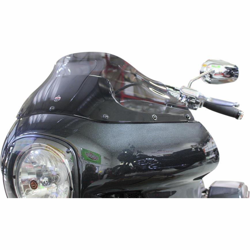 9in. Flare Windshield for FXRP - Dark Smoke