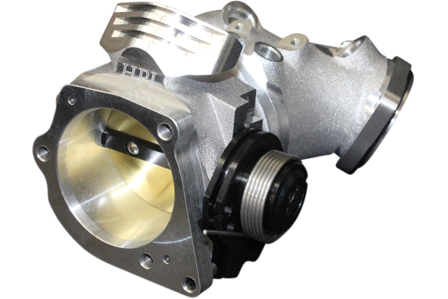 Big Bore 55mm Throttle Body - 1.66in. Intake Runner - Natural Finish