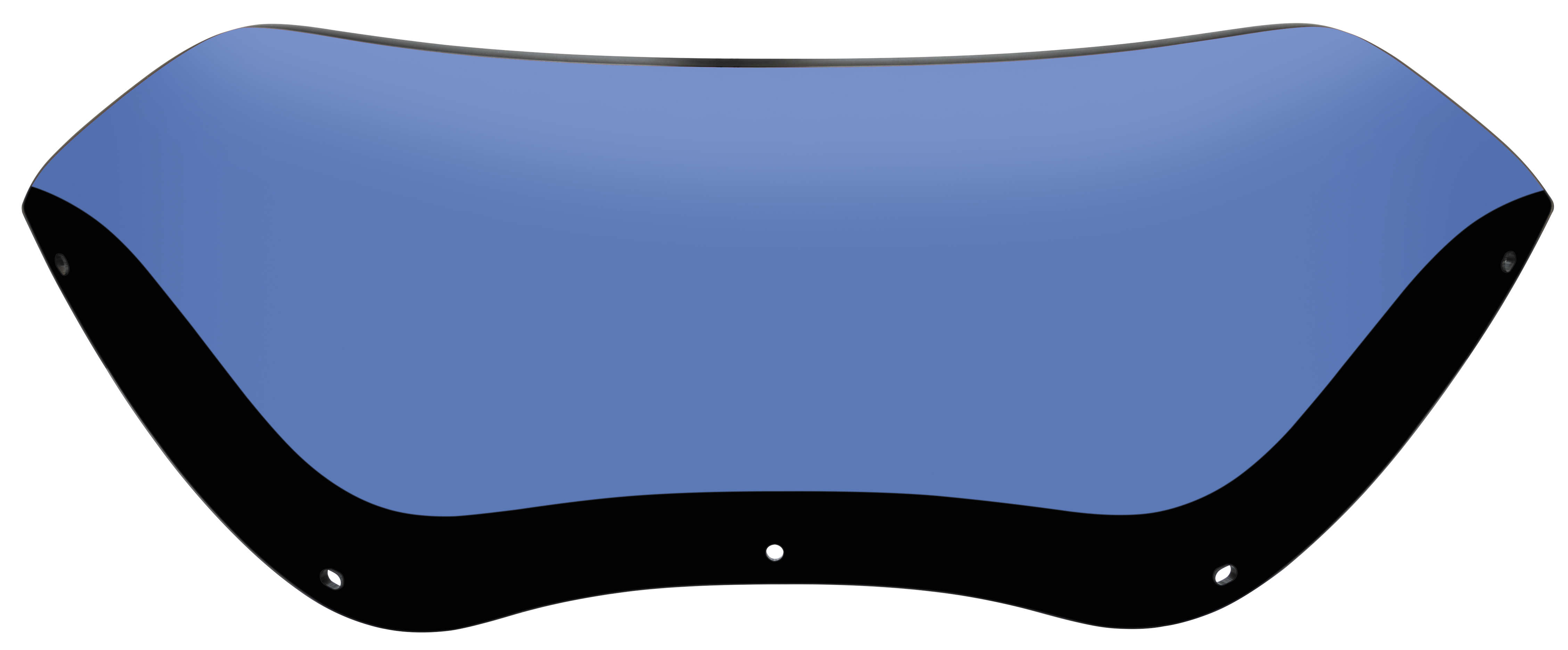 Spoiler Windshield - 5.5in. - Blue