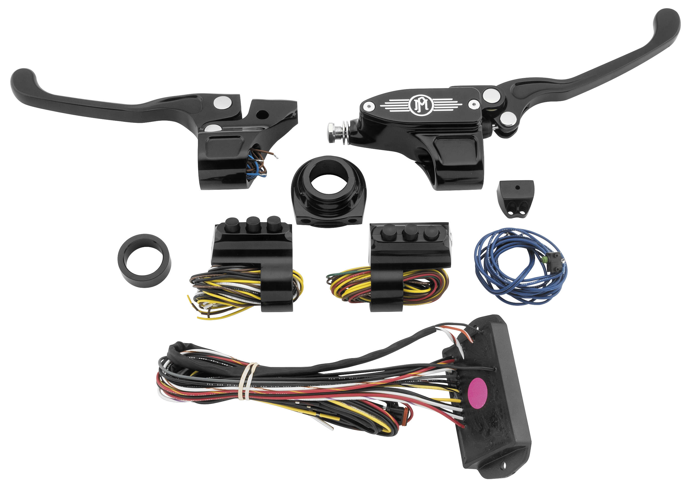 Can Bus Hand Control Kit - 9/16in. - Black w/ Cable Clutch