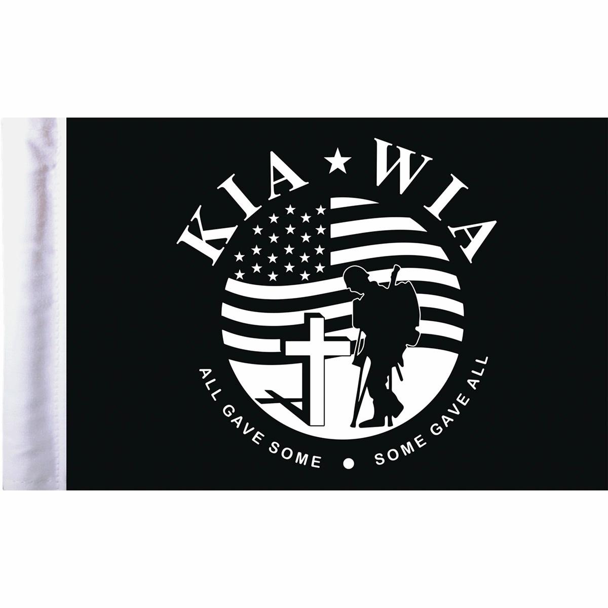 10in. x 15in. Flag - Killed in Action, Women in Action
