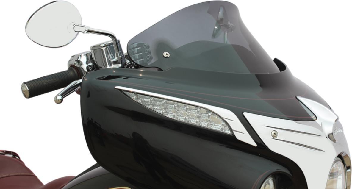 Flare Windshield - 10in. - Dark Smoke