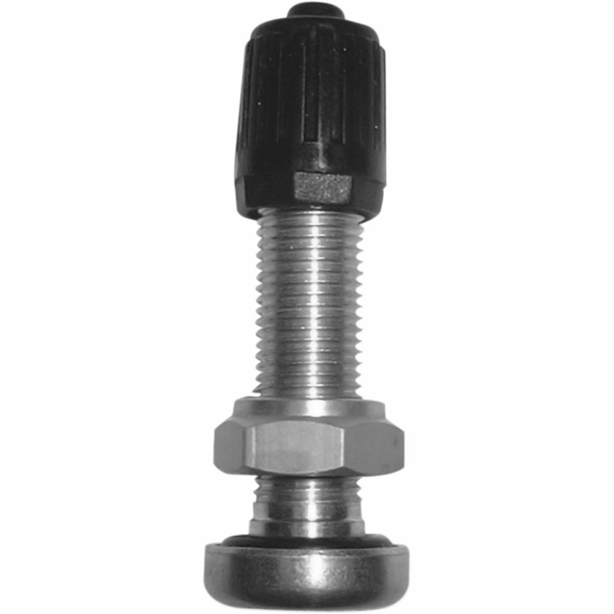Valve Stem - 8mm - Short Straight - Silver