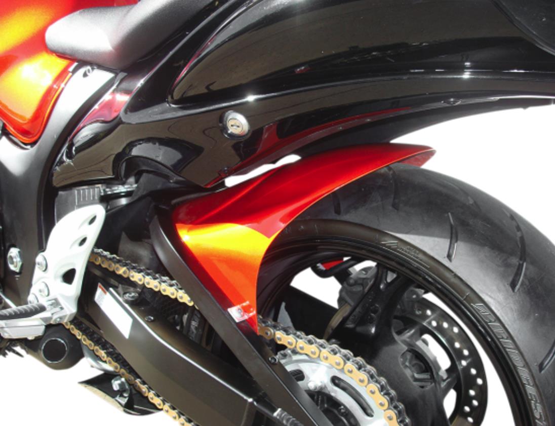 Rear Tire Hugger - Pearl Mira Red
