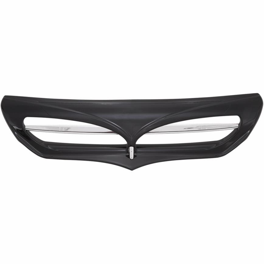 Fairing Vent Trim - Black/Chrome